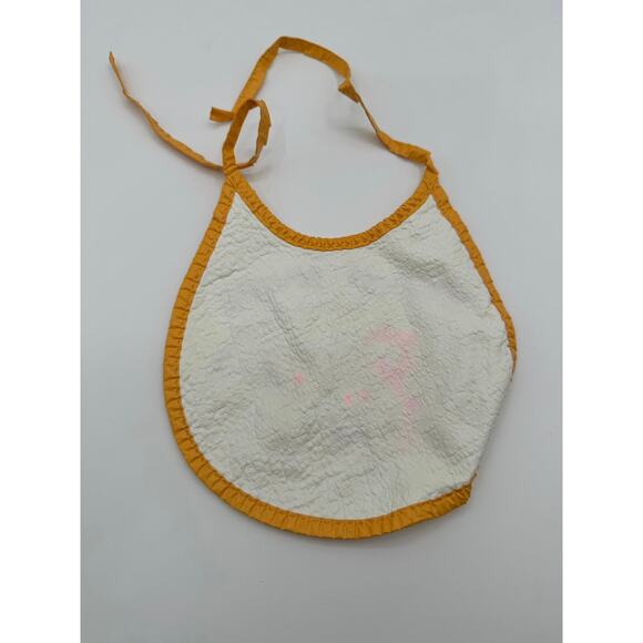 Vintage Gerber Baby Bib London Bridge Nursery Rhyme Bears‎ Terry Vinyl 1970s - Picture 3 of 5